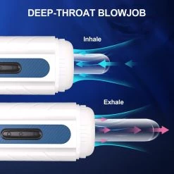 Juntame-Toys Iman - Sucking & Vibrating Male Masturbator Cup With Handle New