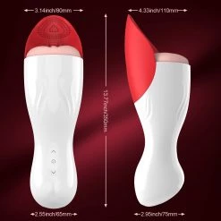 Juntame-Toys Fenix - Automatic Blowjob Male Masturbator With Testicle Massage New