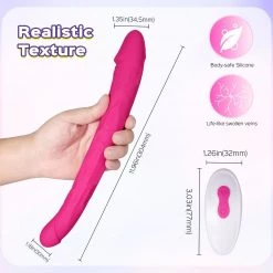 Juntame US Official Store | Shop Adult Sex Toys And Lingerie Sappho – Double-Ended 12-inch Vibrating Dildo New