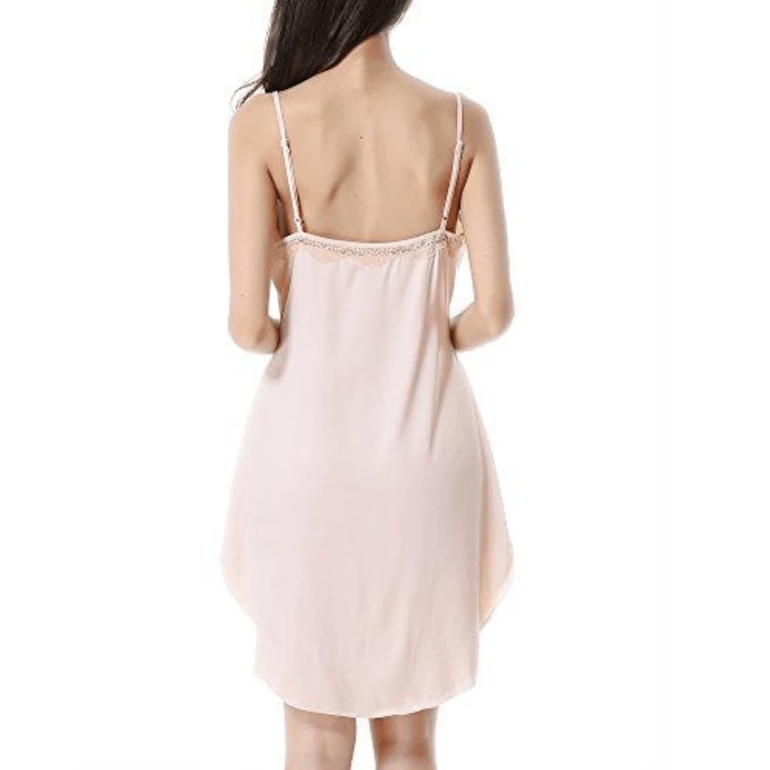 LYPS Sexy Satin Slip Nightie - Cream 4 LYPS Sexy Satin Slip Nightie - Cream