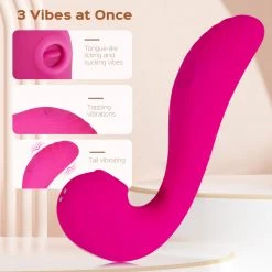 Honey Play Box Angel - Triple Tease Clit Licker & G-Spot Stimulator Vibrators