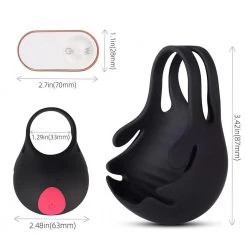 Juntame Smitten - Vibrating Scrotum Cock Ring Sale